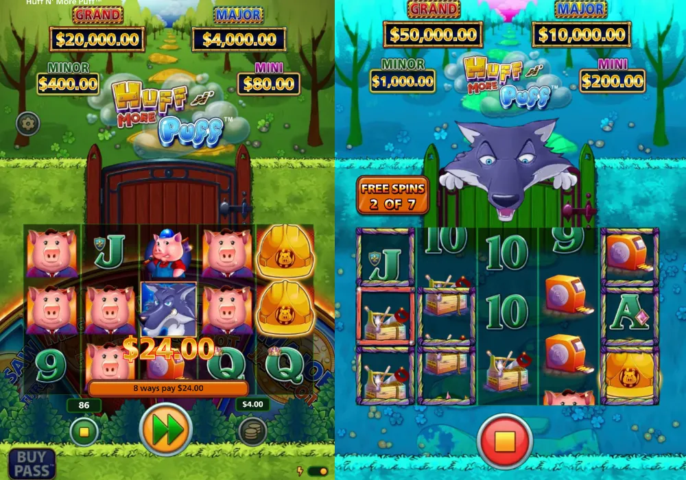 Huff N' More Puff App Play